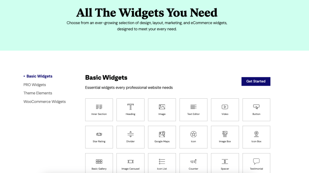 Elementor Widgets